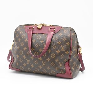 Louis Vuitton Retiro NM in Monogram Canvas and Aurore Leather