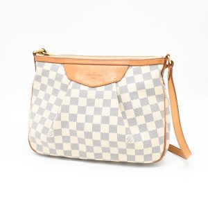 Louis Vuitton Siracusa PM in Damier Azur Canvas