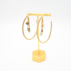 Louis Vuitton Sweet Monogram Hoop Earrings