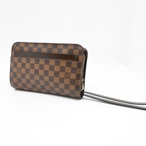 Louis Vuitton Saint Louis Pochette in Damier Ebene Canvas
