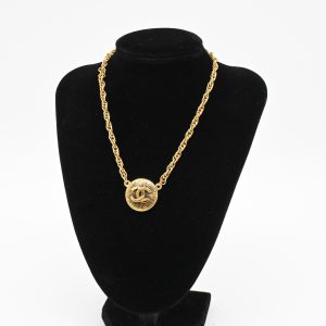 Chanel CC Medallion Necklace