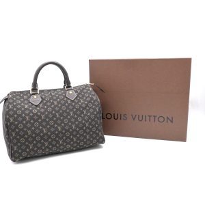 Louis Vuitton Speedy 30 in Fusain Minilin Canvas