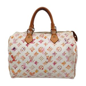 Louis Vuitton Speedy 30 Monogram Watercolor Pink Handbag Richard Prince 2008