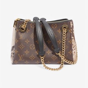 Louis Vuitton Surene Monogram / Python Coated Canvas BB