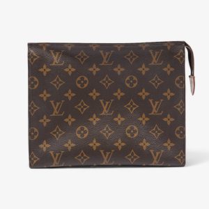 Louis Vuitton Toiletry Pouch Monogram Coated Canvas 26