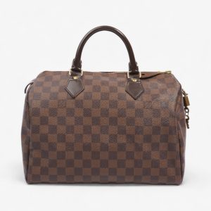 Louis Vuitton Speedy 30 Damier Ebene Coated Canvas