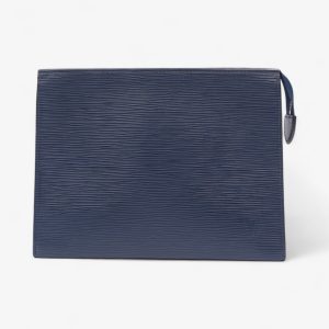 Louis Vuitton Toiletry Pouch Navy Blue Epi Leather 26