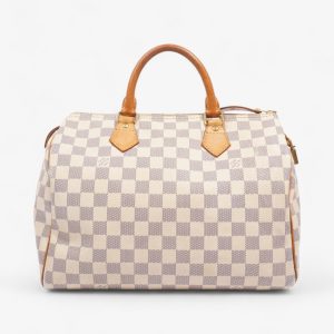 Louis Vuitton Speedy Damier Azur Coated Canvas 30
