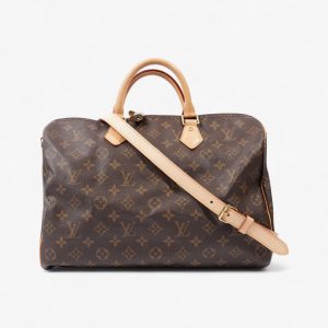 Louis Vuitton Speedy BandouliÃ¨re Monogram Coated Canvas 30