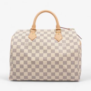 Louis Vuitton Speedy 30 Damier Azur Coated Canvas
