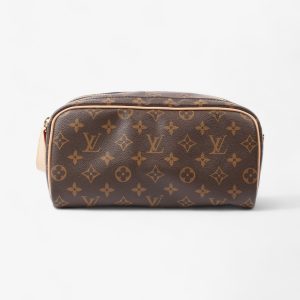 Louis Vuitton Toilet Dopp Kit Pouch Monogram Coated Canvas