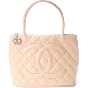 Chanel Medallion Tote Caviar Bag
