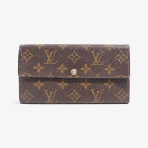 Louis Vuitton Sarah Wallet Monogram Coated Canvas