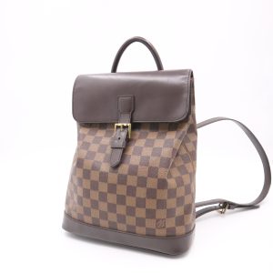 Louis Vuitton Soho Backpack in Damier Ebene Canvas