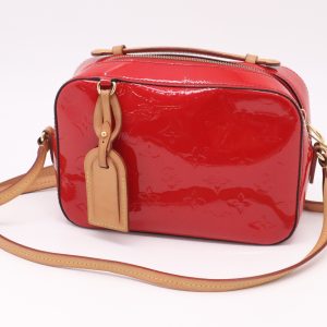 Louis Vuitton Santa Monica in Red Vernis Leather
