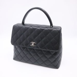 Chanel Kelly in Black Caviar Leather