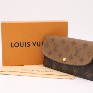 Louis Vuitton Rosalie Wallet in Reverse Monogram Canvas