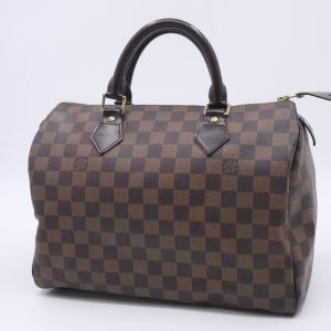Louis Vuitton Speedy 30 in Damier Ebene Canvas