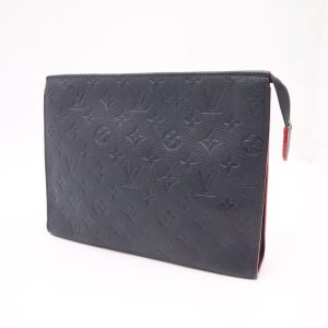 Louis Vuitton Toiletry 26 in Navy Blue Empreinte Leather