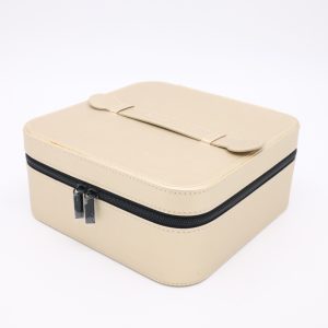 Chanel Make Up Pouch in Gold Leather