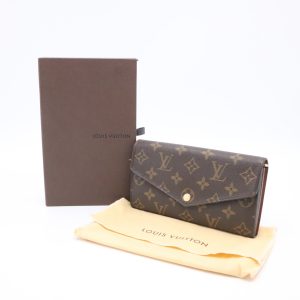 Louis Vuitton Sarah Wallet in Monogram Canvas