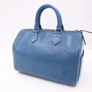 Louis Vuitton Speedy 25 in Toledo Blue Epi Leather