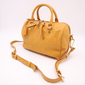Louis Vuitton Speedy 25B in Yellow Empreinte Leather