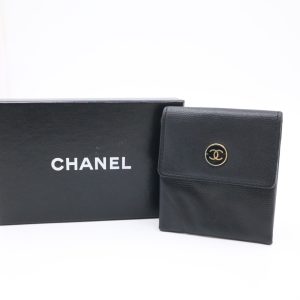 Chanel Coin Case in Black Leather