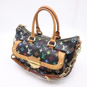 Louis Vuitton Rita in Black Multicolor Monogram Canvas