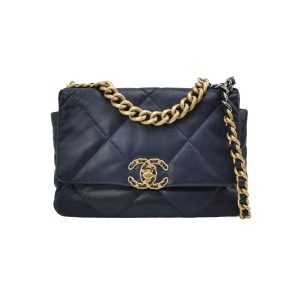 Chanel 19 Bag Small Navy Crossbody Bag