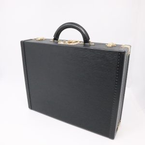 Louis Vuitton President Briefcase in Black Epi Leather