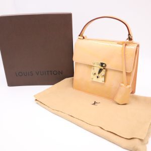 Louis Vuitton Spring Street in Peach Vernis Leather