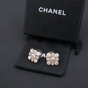 Chanel Crystal Earrings