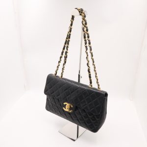 Chanel Maxi Flap in Black MatelassÃ© Leather