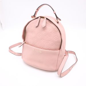 Louis Vuitton Sorbonne Backpack in Pink Empreinte Leather