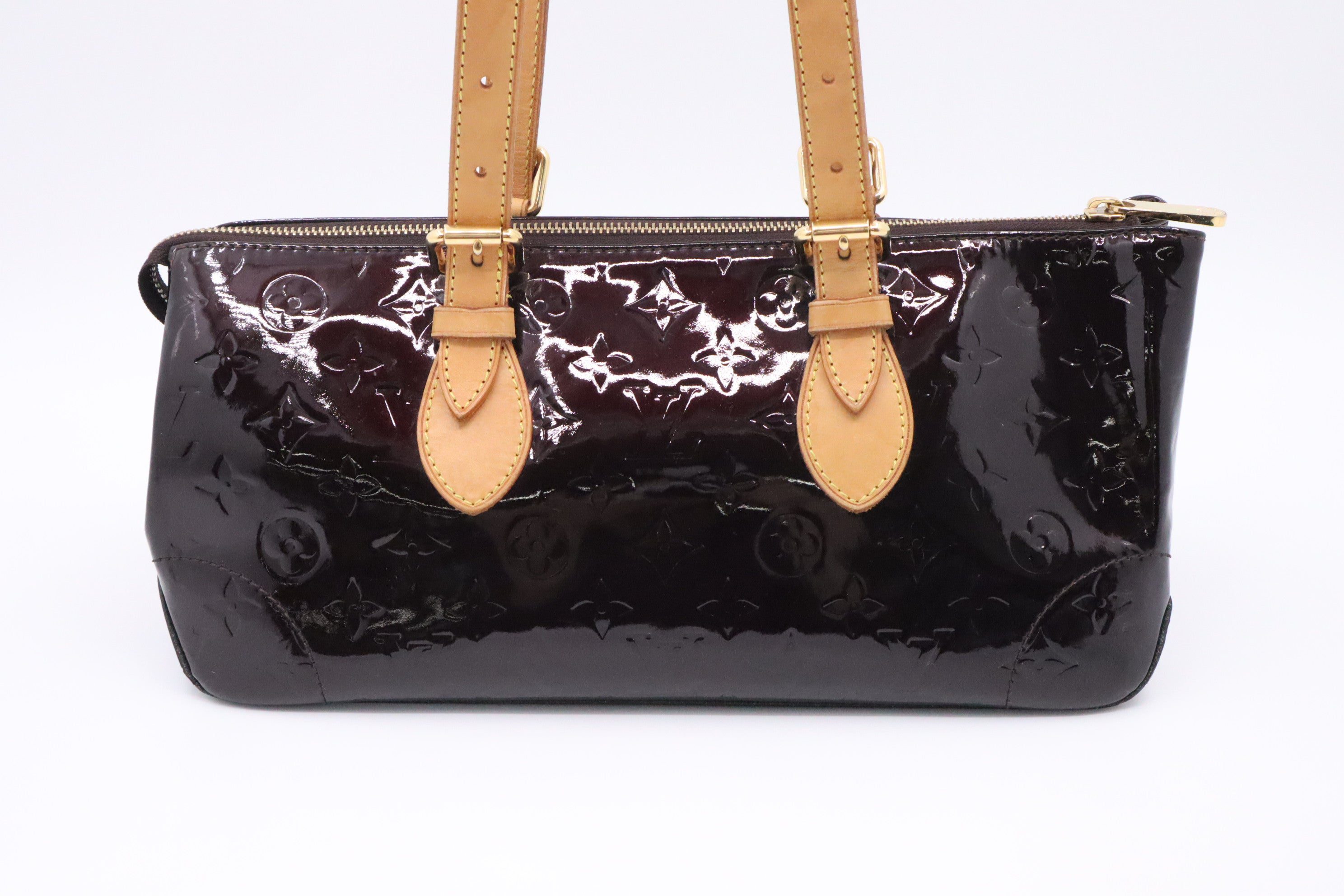 Louis Vuitton Rosewood Avenue in Amarante Vernis Leather - Image 3