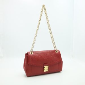 Louis Vuitton Saint Germain PM in Red Empreinte Leather