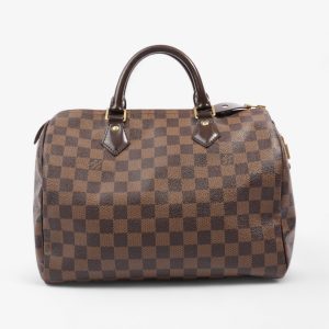 Louis Vuitton Speedy Damier Ebene Coated Canvas 30