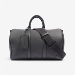 Louis Vuitton Speedy Bandouliere Black Leather 40