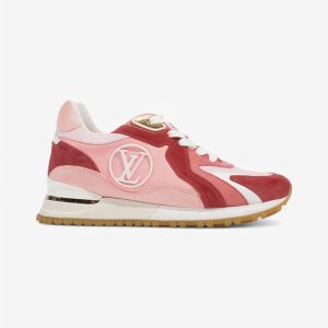 Louis Vuitton Runaway Pink / White Suede EU 37 UK 4