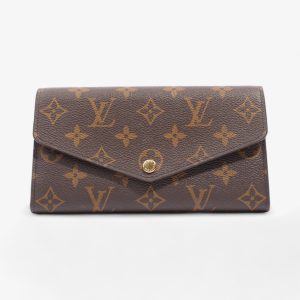 Louis Vuitton Sarah Wallet Monogram Coated Canvas