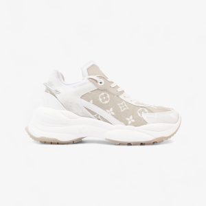 Louis Vuitton Run 55 Ivory / White Mesh EU 39 UK 6