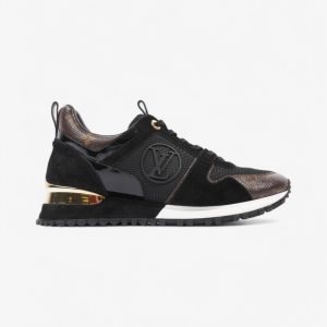 Louis Vuitton Run Away Black / Monogram Mesh EU 38.5 UK 5.5