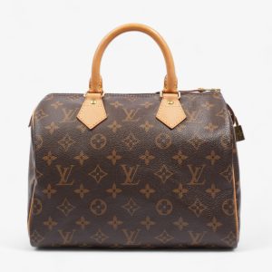 Louis Vuitton Speedy Monogram Coated Canvas 25
