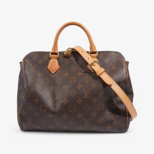 Louis Vuitton Speedy BandouliÃ¨re Monogram Coated Canvas 30