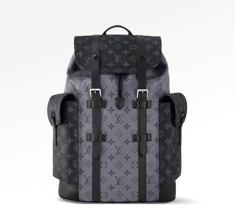 LOUIS VUITTON REVERSE MONOGRAM ECLIPSE CHRISTOPHER BACKPACK MM - Image 2