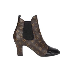 Louis Vuitton Revival Monogram Ankle Boots