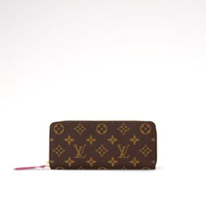 LOUIS VUITTON PORTEFEUILLE CLEMENCE MONOGRAM LONG WALLET