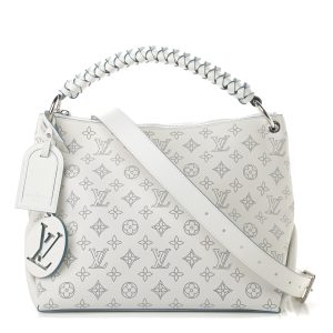 LOUIS VUITTON SNOW MAHINA BEAUBOURG HOBO MM BAG