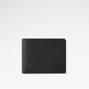 LOUIS VUITTON TAIGA LEATHER MULTIPLE WALLET